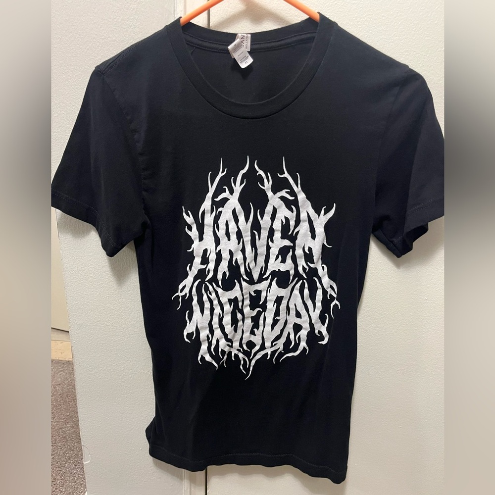 Wicked Clothes “Have A Nice Day” metal Black Tee